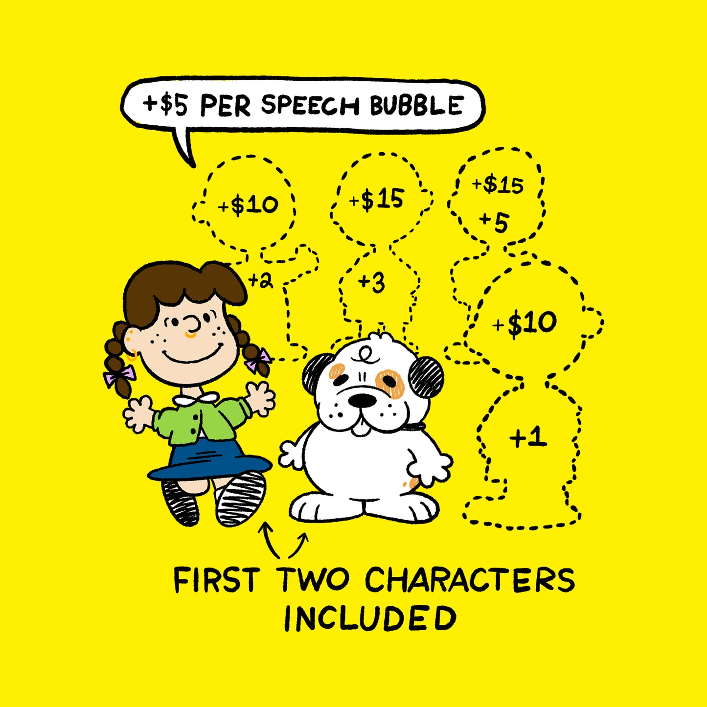 Custom Snoopy Illustration