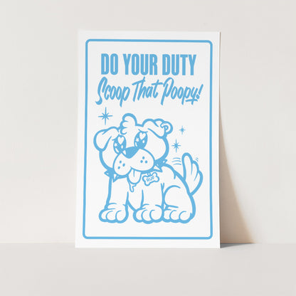 Do Your Duty Print